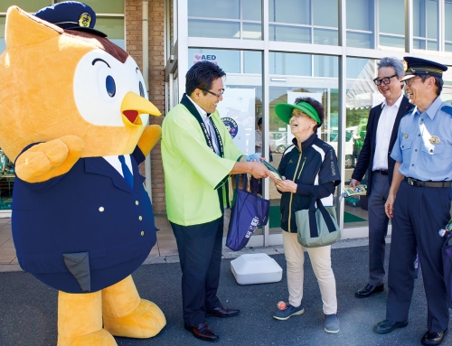 【JAと警察が特殊詐欺防止を呼び掛ける】「みそ」と「きゅうり」で楽しく対策を啓発